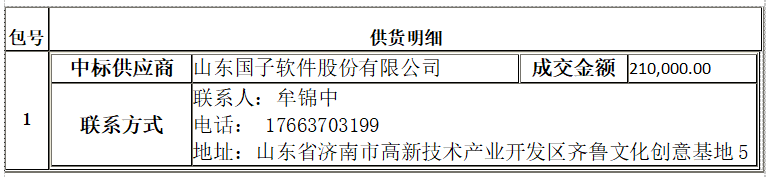 衡阳幼儿师范高等专科学校资产管理综合平台采购项目竞争性磋商成交公告